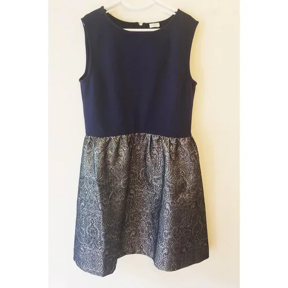 J. Crew Girl Dresses | J Crew Girl Party Holiday Dress Size 12 | Color: Blue | Size: 12g